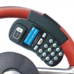 Bluetooth телефон закрепляемый на руль