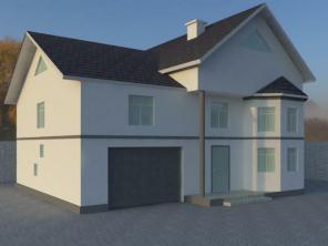 Делаю 3D проектировку домов.