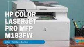 Принтер HP LaserJet Colour Pro MFP M183FW