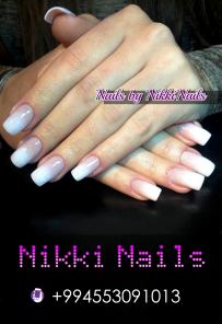Наращивание ногтей в Баку и другие услуги от Nikki Nails