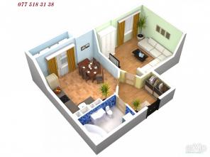 Cork House MMC de 3D interyer dizayni