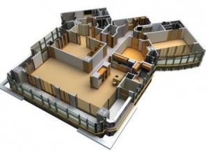 Cork House MMC de 3D dizayn layihelendirme