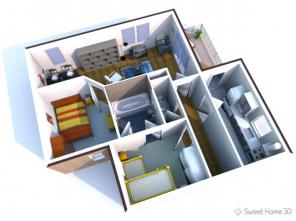 3D  interyer dizayn Cork House MMC de