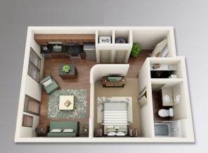 3D  interyer dizayn Cork House MMC de